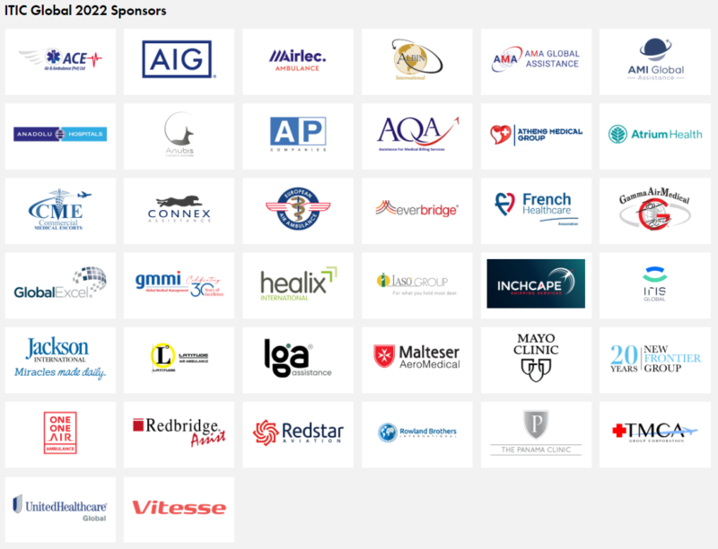 ITIC Global 2022 Sponsors